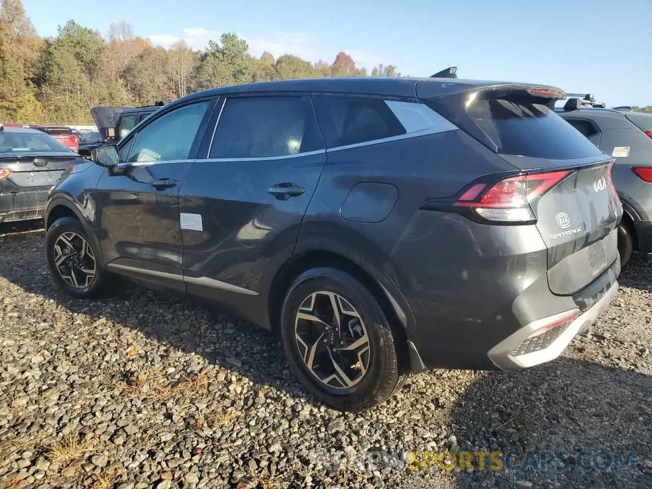 2 fotografías del automóvil dañado KNDPUCDFXR7243354 KIA SPORTAGE 2024