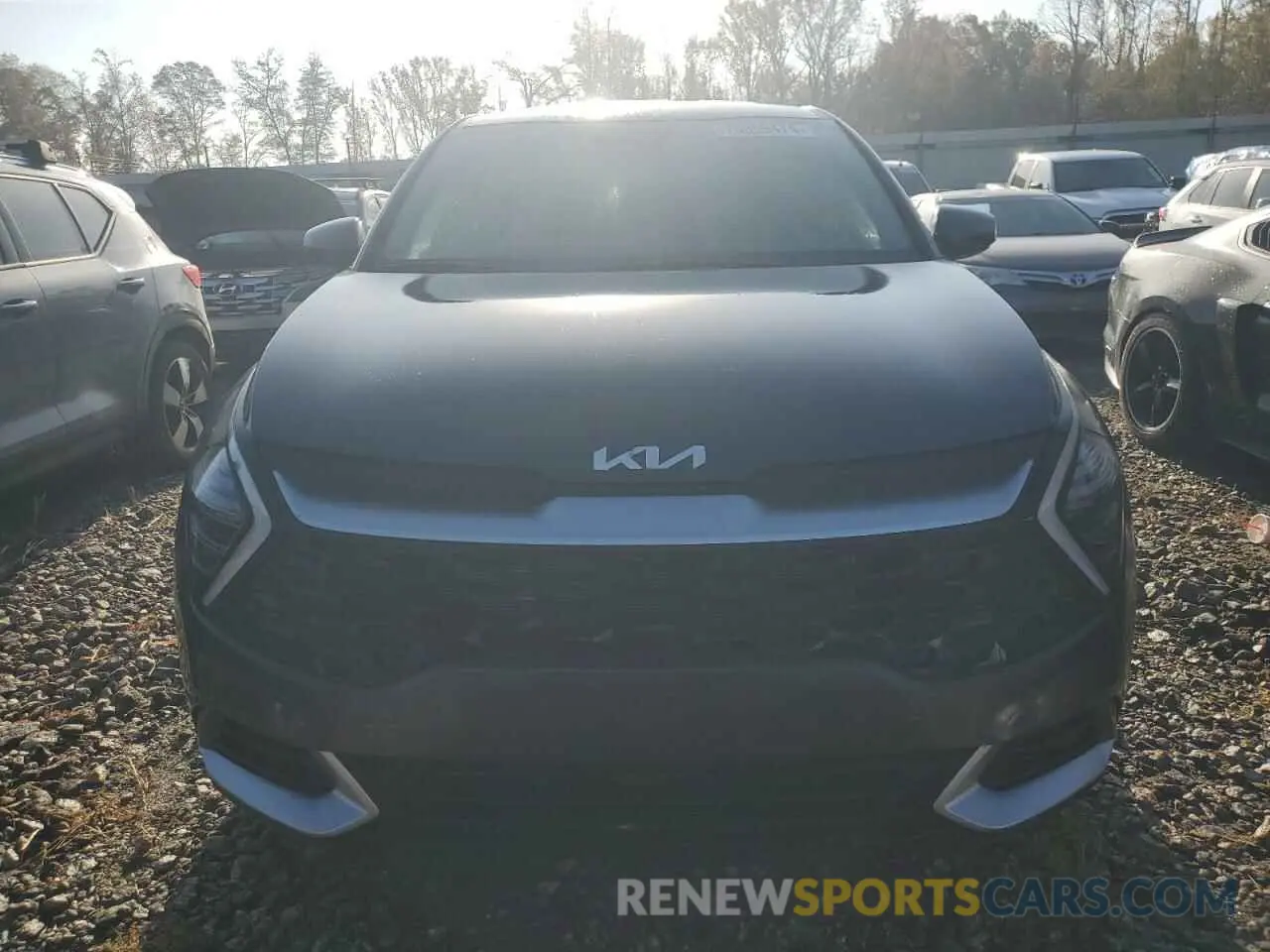 5 fotografías del automóvil dañado KNDPUCDFXR7243354 KIA SPORTAGE 2024