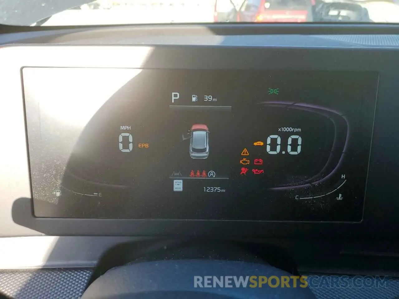 9 fotografías del automóvil dañado KNDPUCDFXR7243354 KIA SPORTAGE 2024