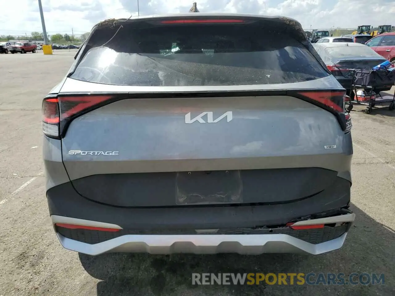 6 fotografías del automóvil dañado KNDPUCDG0R7125564 KIA SPORTAGE 2024