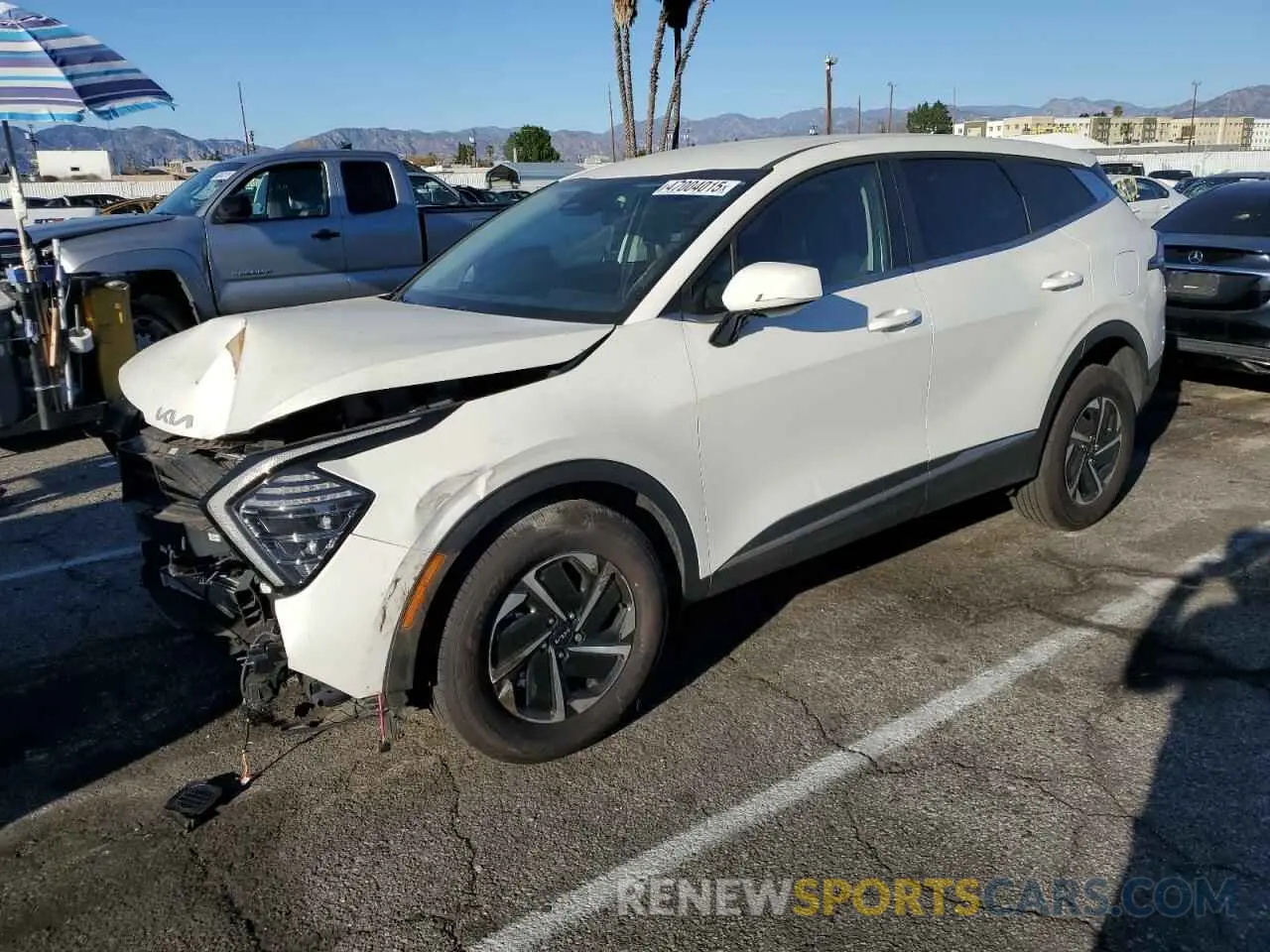1 fotografías del automóvil dañado KNDPUCDG0R7136483 KIA SPORTAGE 2024