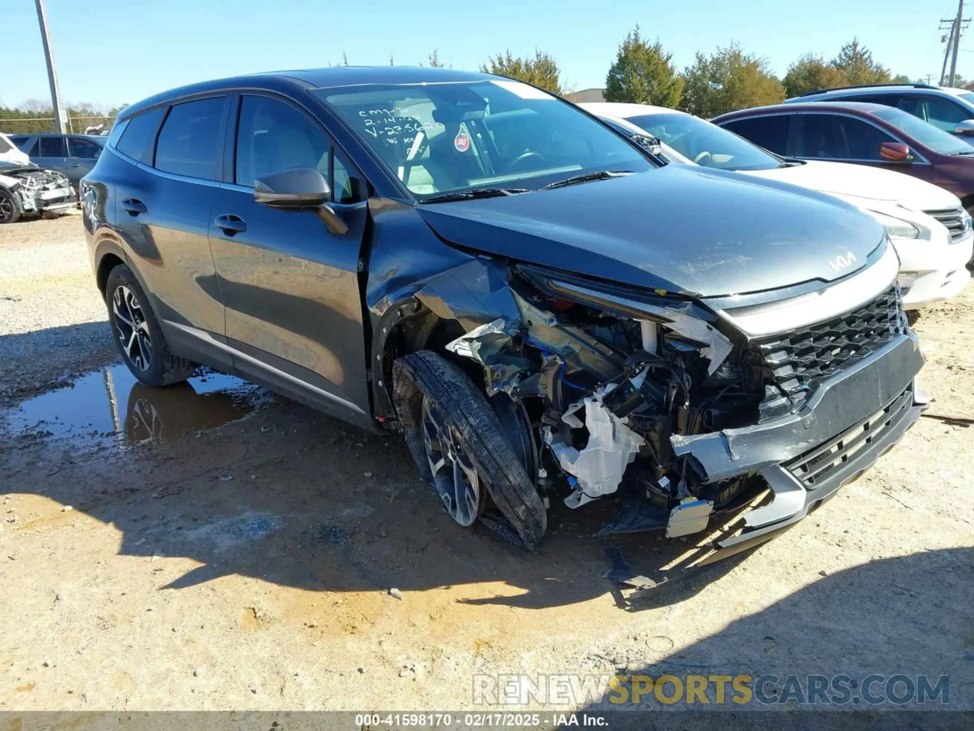 1 fotografías del automóvil dañado KNDPV3DF2R7235620 KIA SPORTAGE 2024