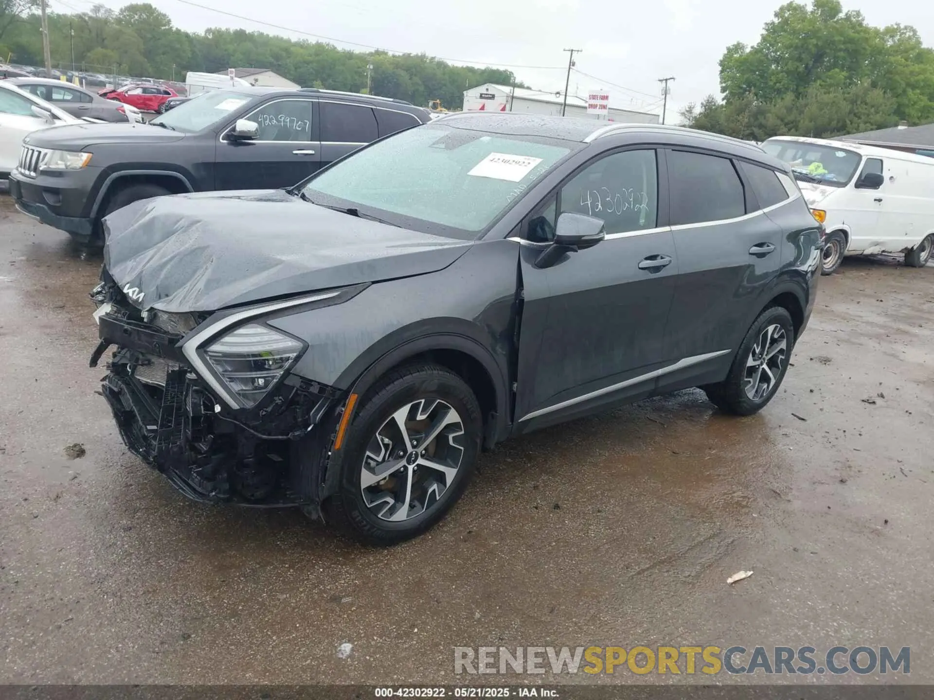 2 fotografías del automóvil dañado KNDPVCDF0R7216970 KIA SPORTAGE 2024
