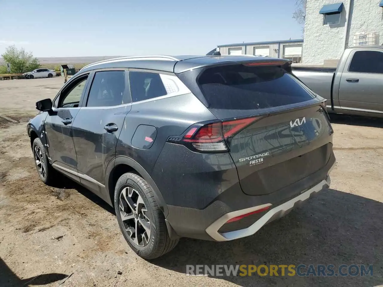 2 fotografías del automóvil dañado KNDPVCDF0R7311285 KIA SPORTAGE 2024