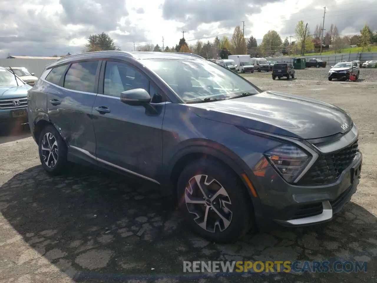 4 fotografías del automóvil dañado KNDPVCDG4R7121367 KIA SPORTAGE 2024