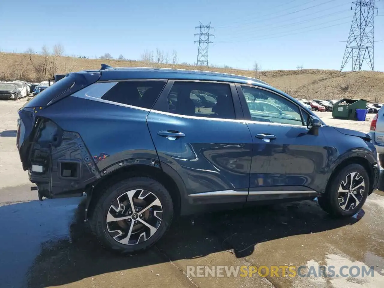3 fotografías del automóvil dañado KNDPVCDG7R7171499 KIA SPORTAGE 2024