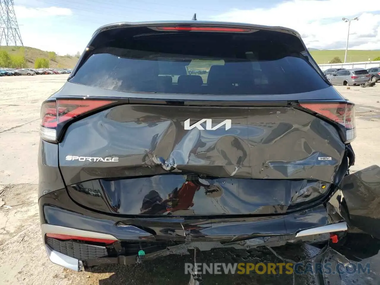 6 fotografías del automóvil dañado KNDPXCDG4R7134808 KIA SPORTAGE 2024