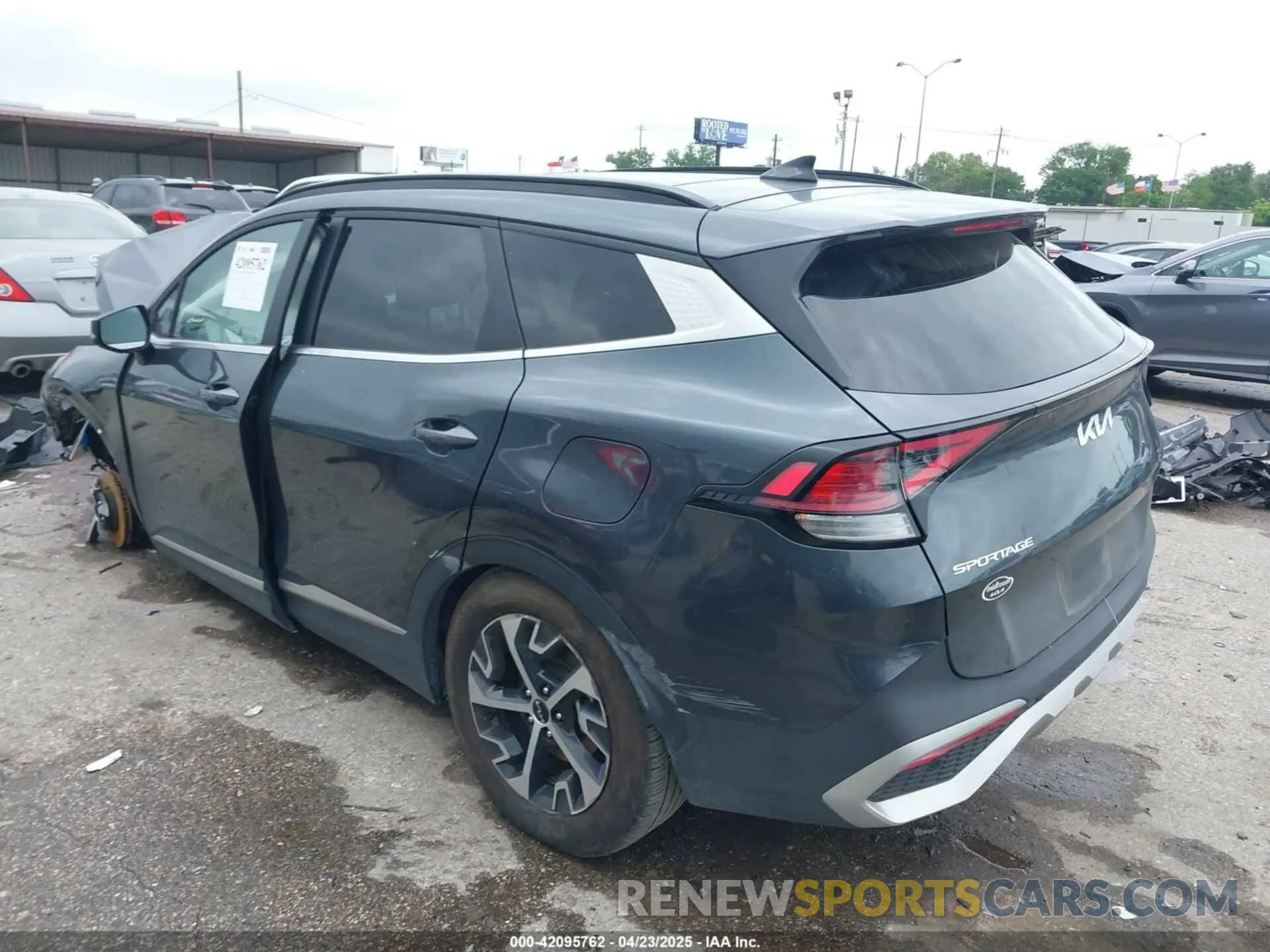 3 fotografías del automóvil dañado 5XJK33DF4SG241329 KIA SPORTAGE 2025