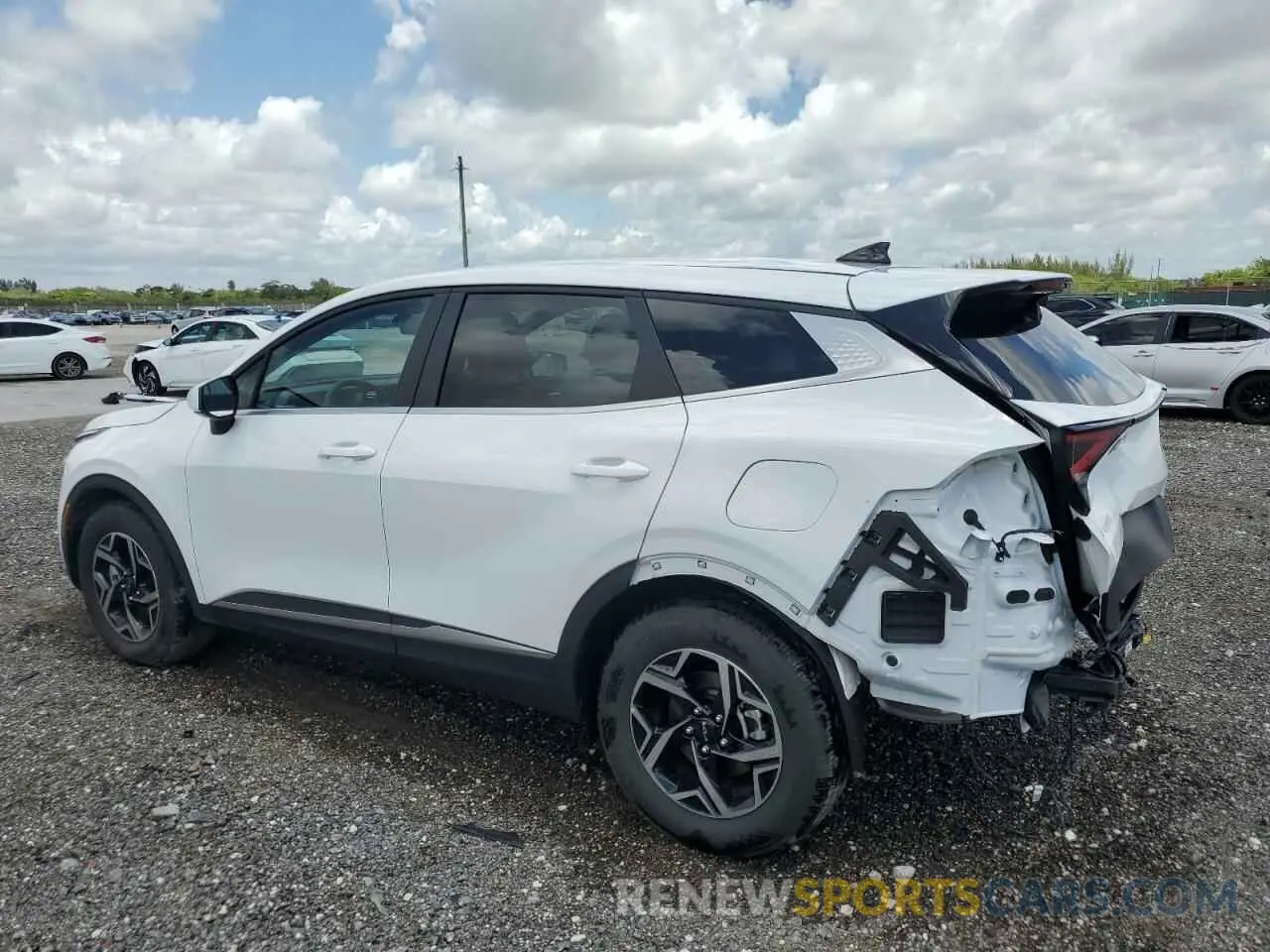 2 fotografías del automóvil dañado 5XYK23DF0SG308754 KIA SPORTAGE 2025