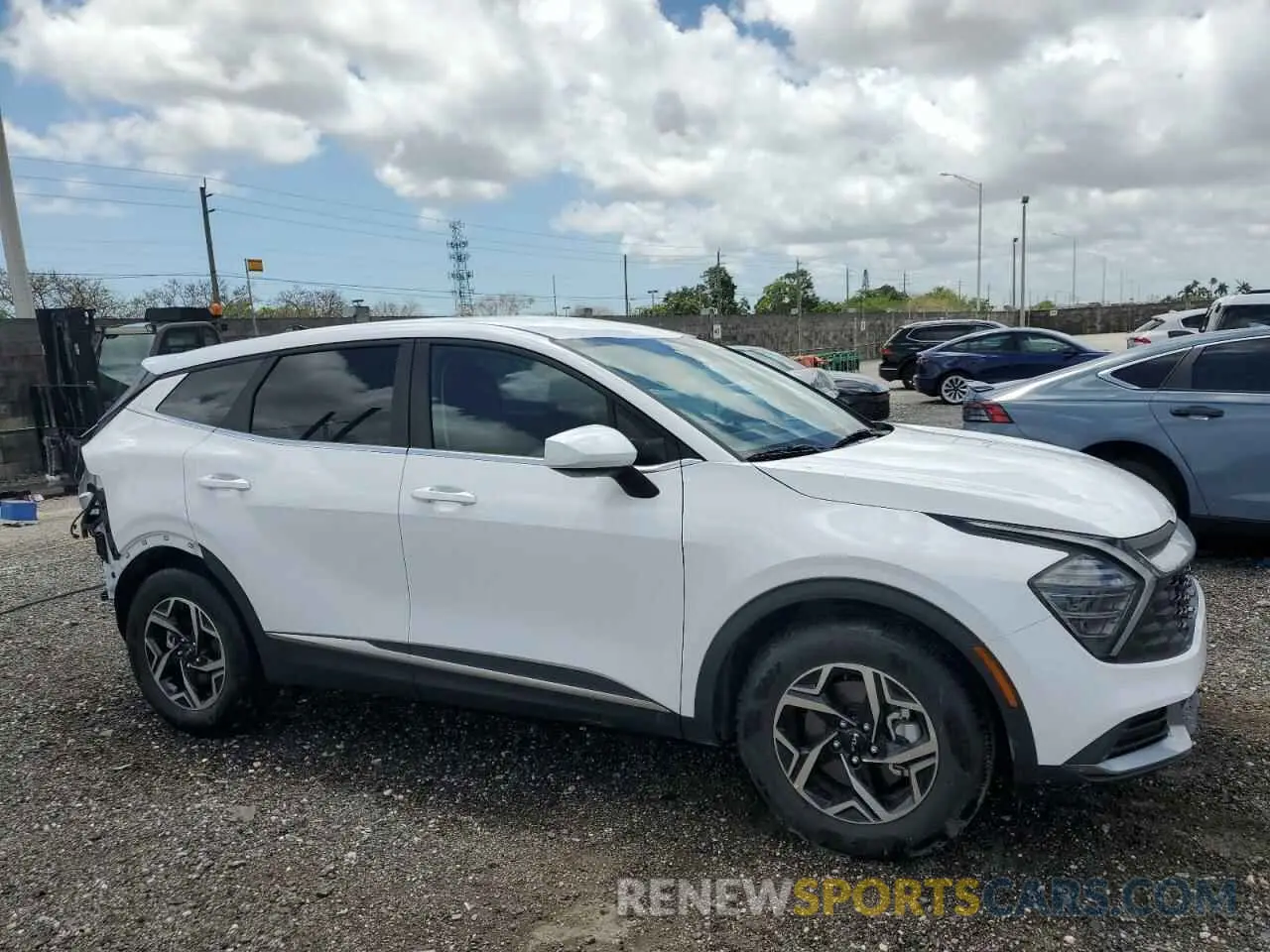 4 fotografías del automóvil dañado 5XYK23DF0SG308754 KIA SPORTAGE 2025