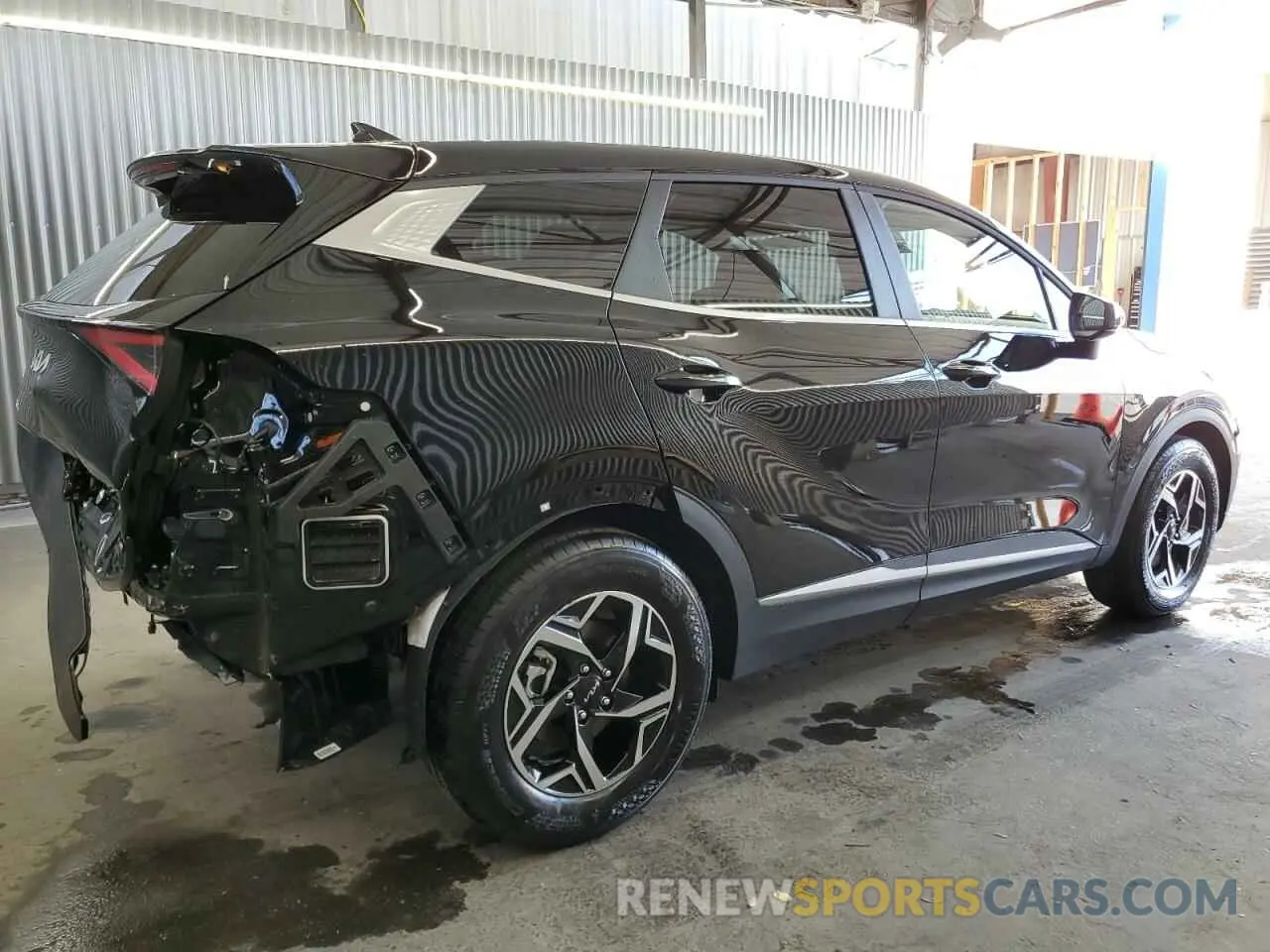 3 fotografías del automóvil dañado 5XYK23DF1SG313896 KIA SPORTAGE 2025