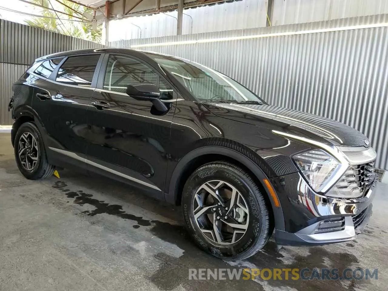 4 fotografías del automóvil dañado 5XYK23DF1SG313896 KIA SPORTAGE 2025