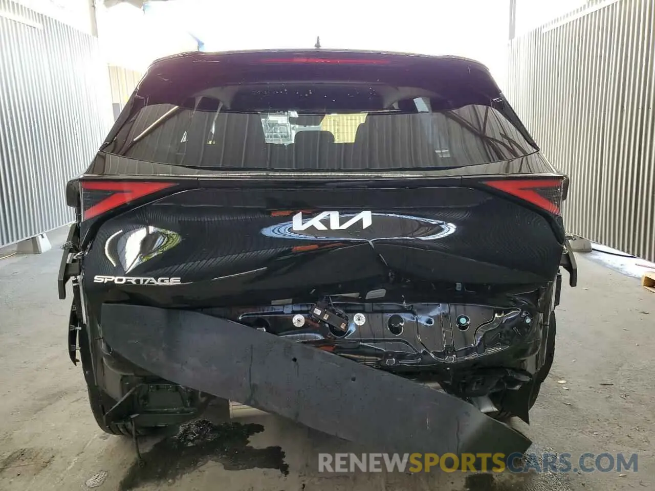 6 fotografías del automóvil dañado 5XYK23DF1SG313896 KIA SPORTAGE 2025