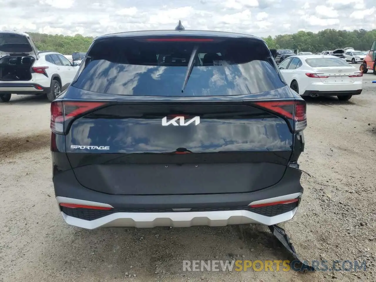 6 fotografías del automóvil dañado 5XYK23DF7SG319427 KIA SPORTAGE 2025