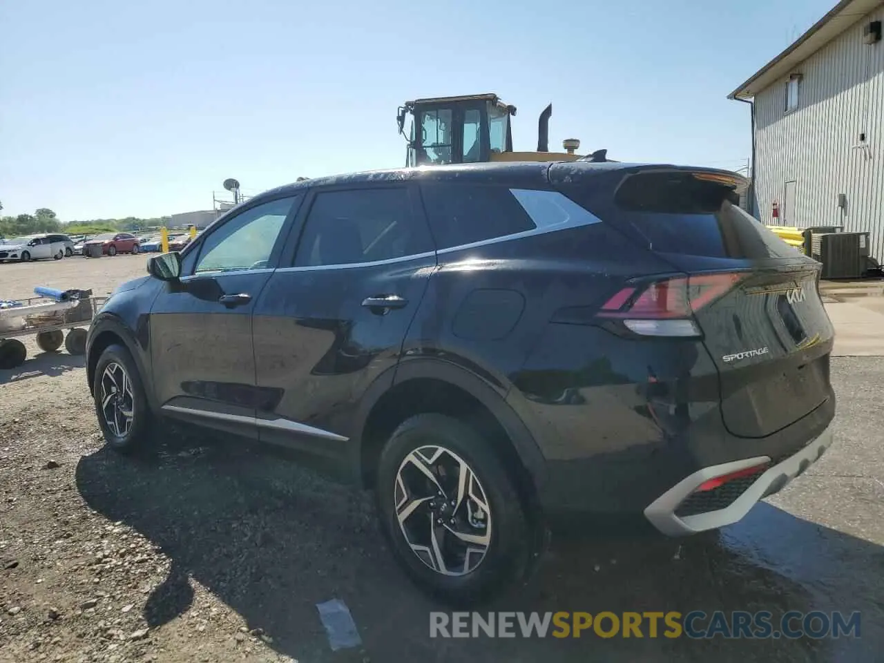 2 fotografías del automóvil dañado 5XYK2CDF5SG320592 KIA SPORTAGE 2025