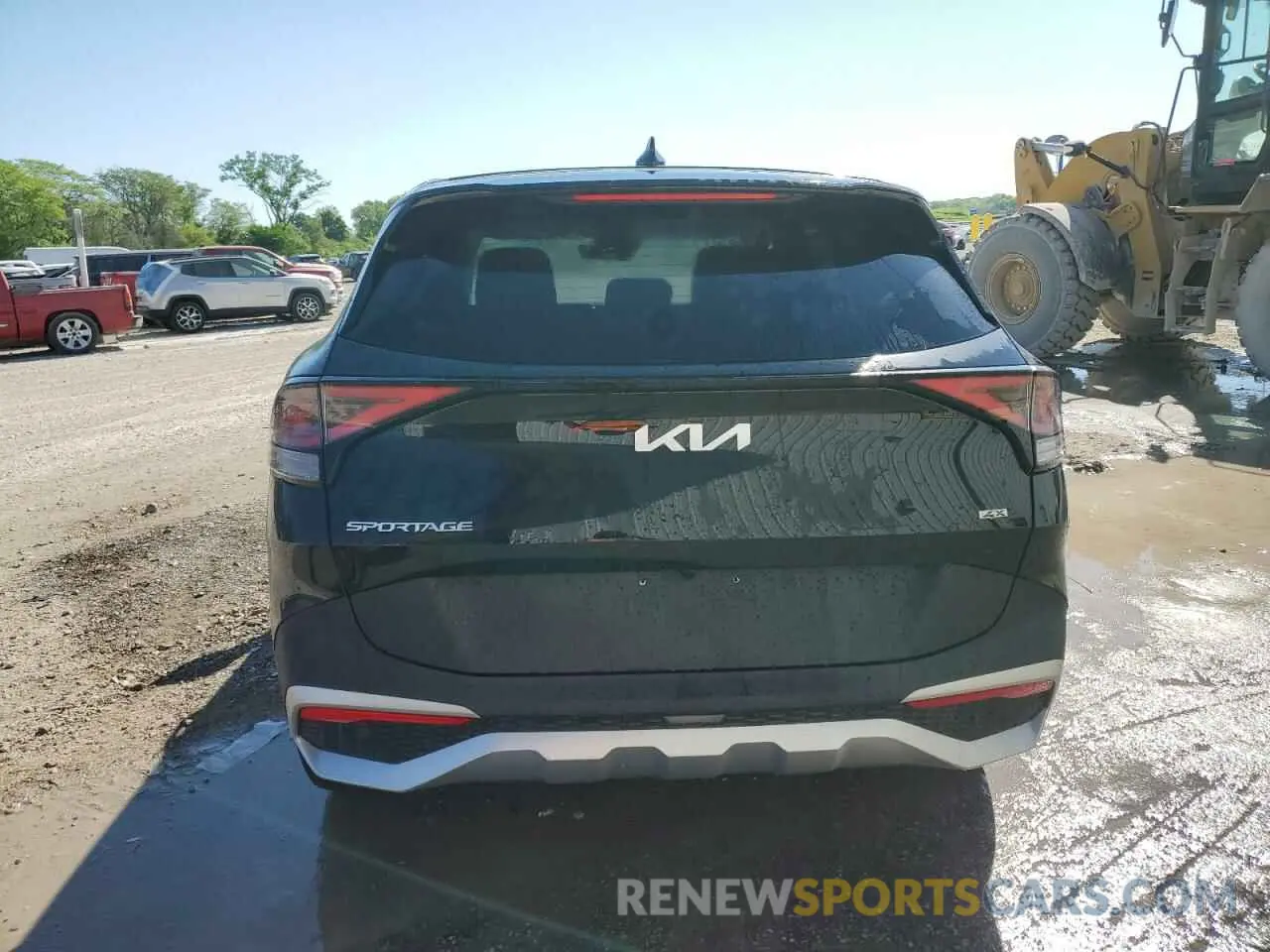 6 fotografías del automóvil dañado 5XYK2CDF5SG320592 KIA SPORTAGE 2025