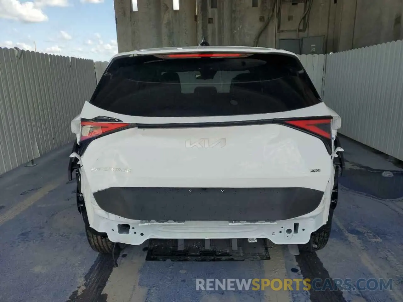 6 fotografías del automóvil dañado 5XYK2CDF6SG311996 KIA SPORTAGE 2025