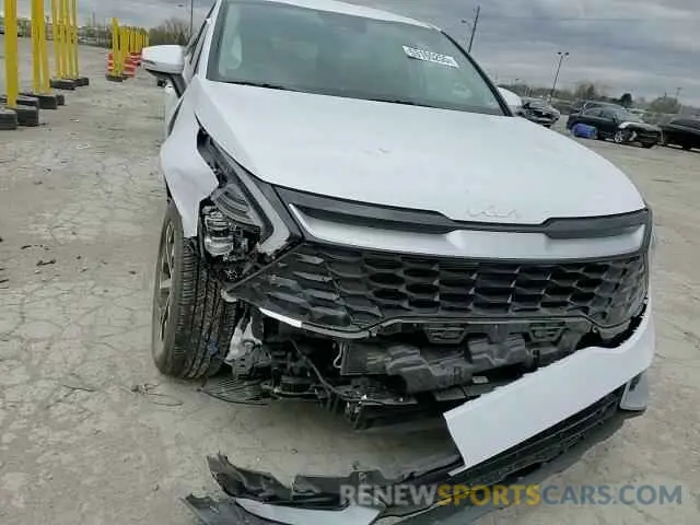 12 fotografías del automóvil dañado 5XYK33DF1SG267869 KIA SPORTAGE 2025