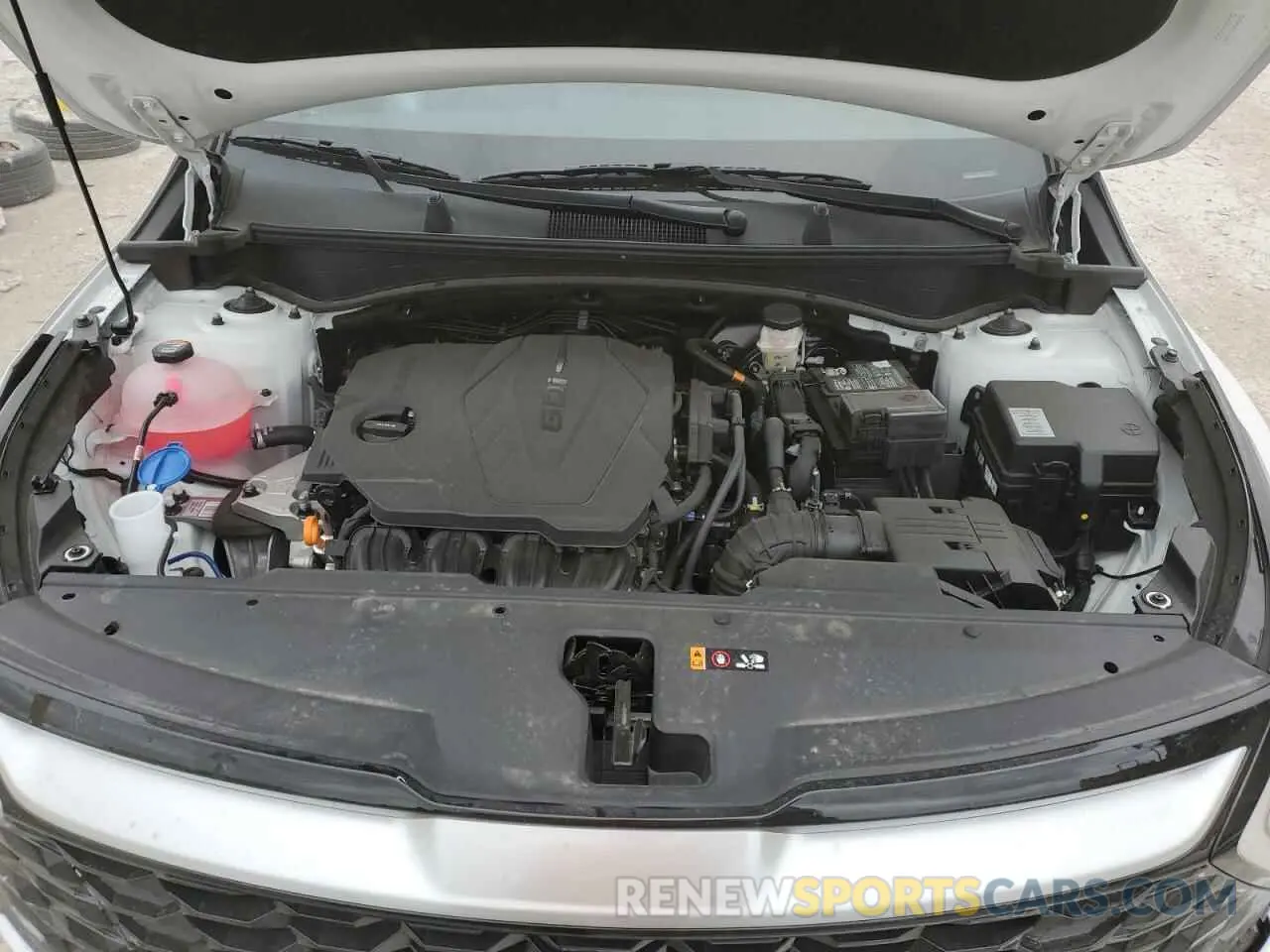 13 fotografías del automóvil dañado 5XYK33DF1SG267869 KIA SPORTAGE 2025