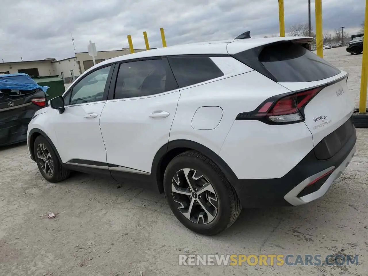 2 fotografías del automóvil dañado 5XYK33DF1SG267869 KIA SPORTAGE 2025