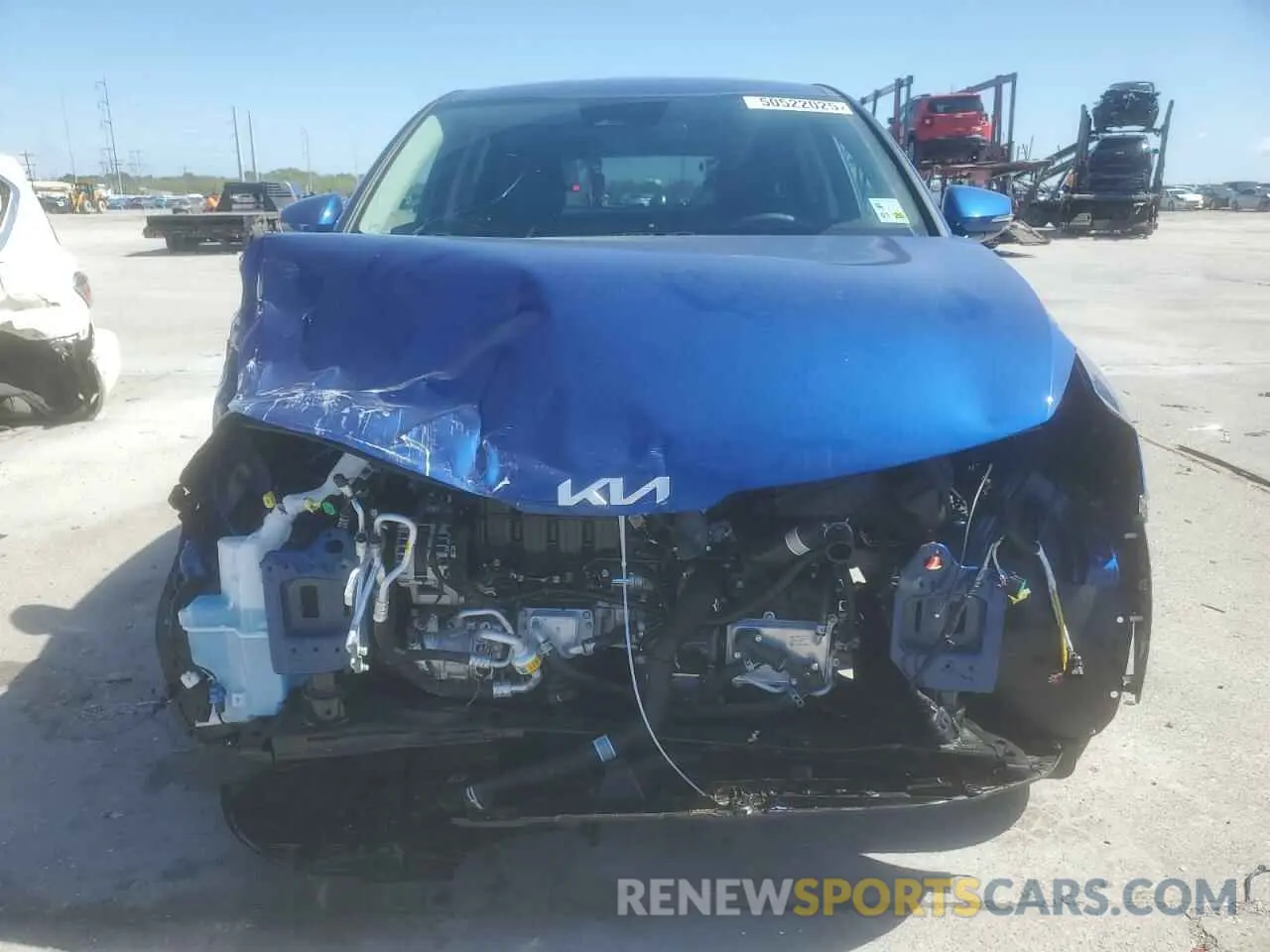 5 fotografías del automóvil dañado 5XYK33DF1SG291119 KIA SPORTAGE 2025