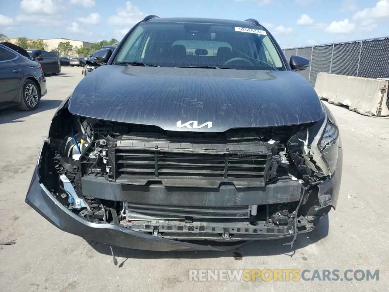 5 fotografías del automóvil dañado 5XYK33DF2SG242298 KIA SPORTAGE 2025