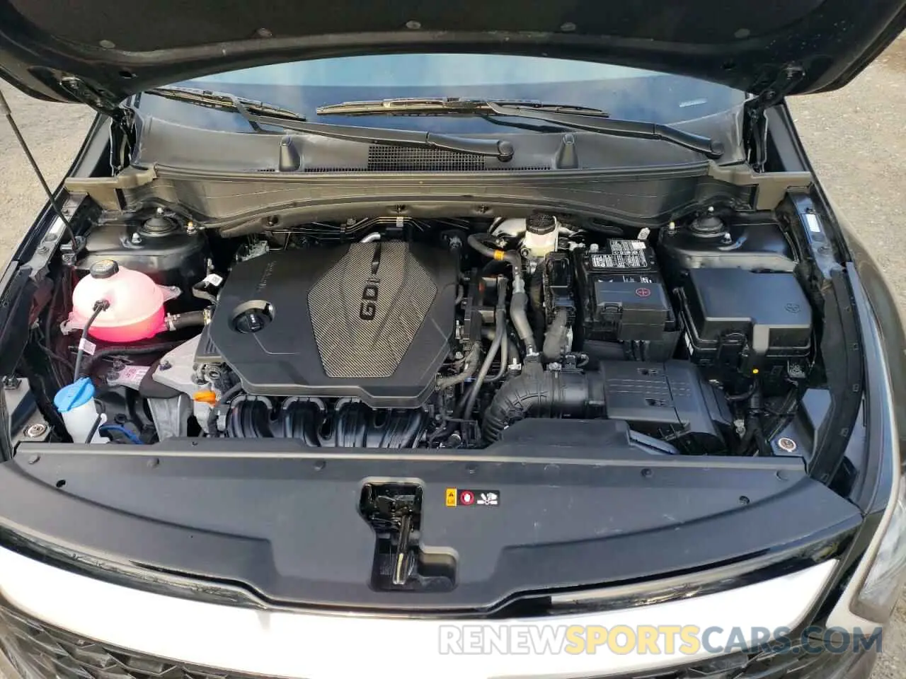 11 fotografías del automóvil dañado 5XYK33DF2SG248411 KIA SPORTAGE 2025