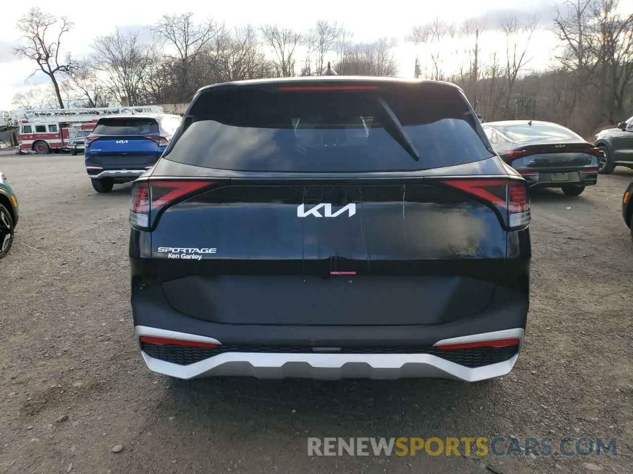 6 fotografías del automóvil dañado 5XYK33DF2SG248411 KIA SPORTAGE 2025