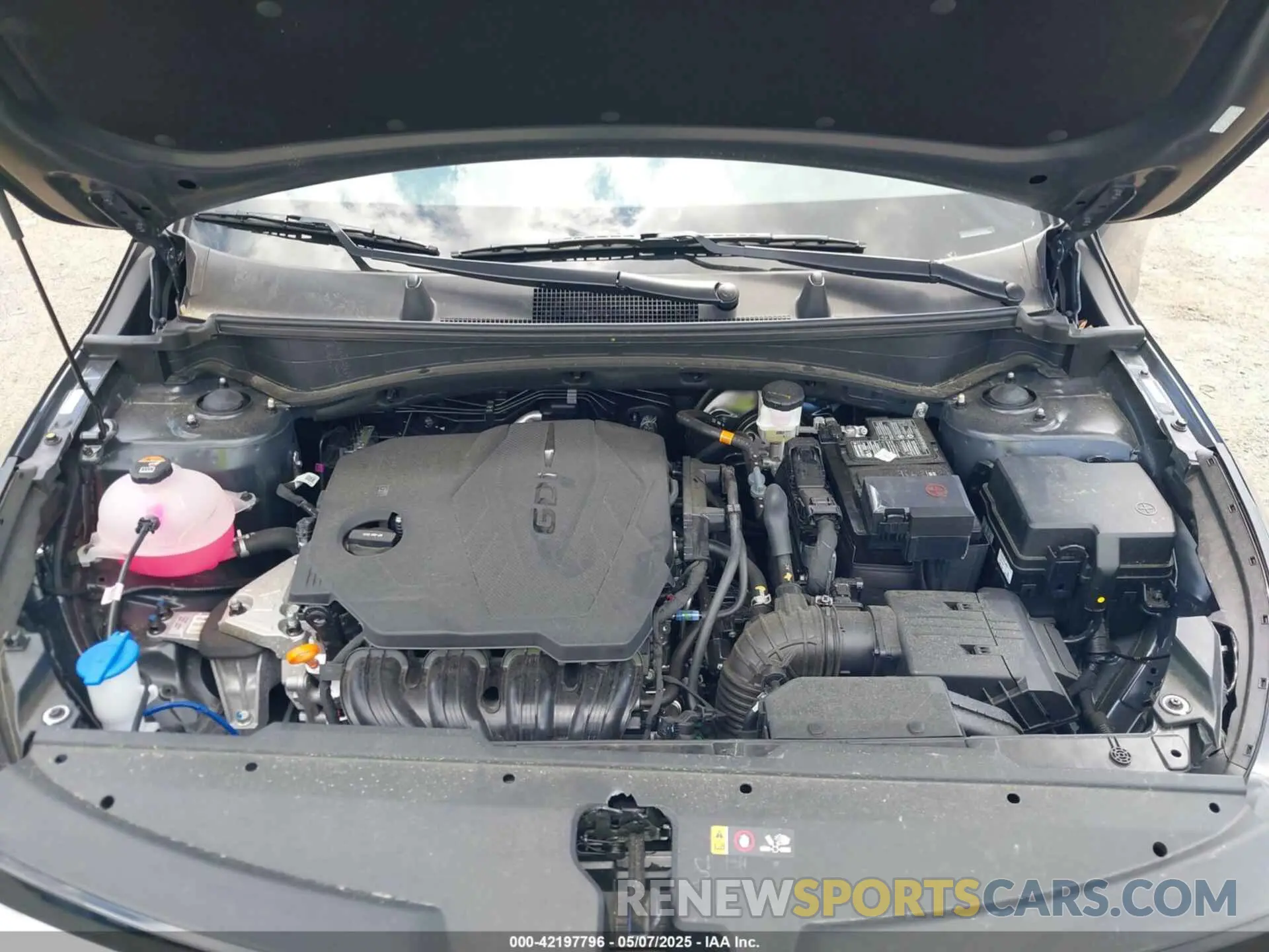 10 fotografías del automóvil dañado 5XYK33DF4SG235160 KIA SPORTAGE 2025