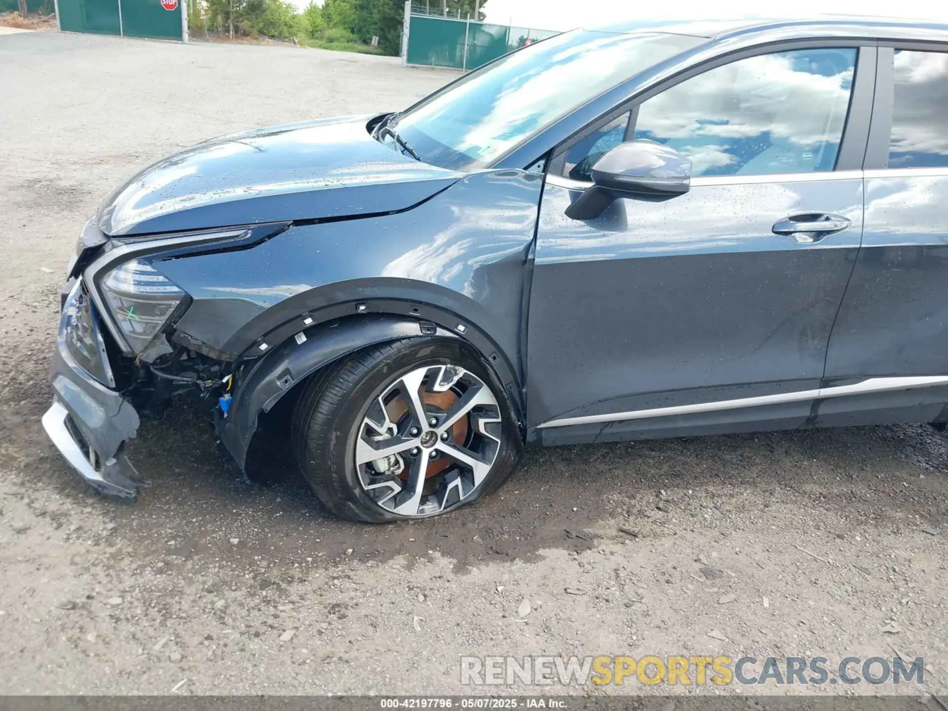 6 fotografías del automóvil dañado 5XYK33DF4SG235160 KIA SPORTAGE 2025