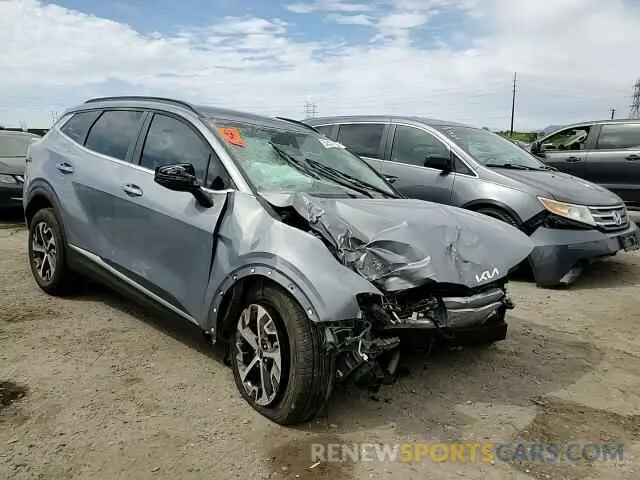 11 fotografías del automóvil dañado 5XYK33DF4SG266506 KIA SPORTAGE 2025