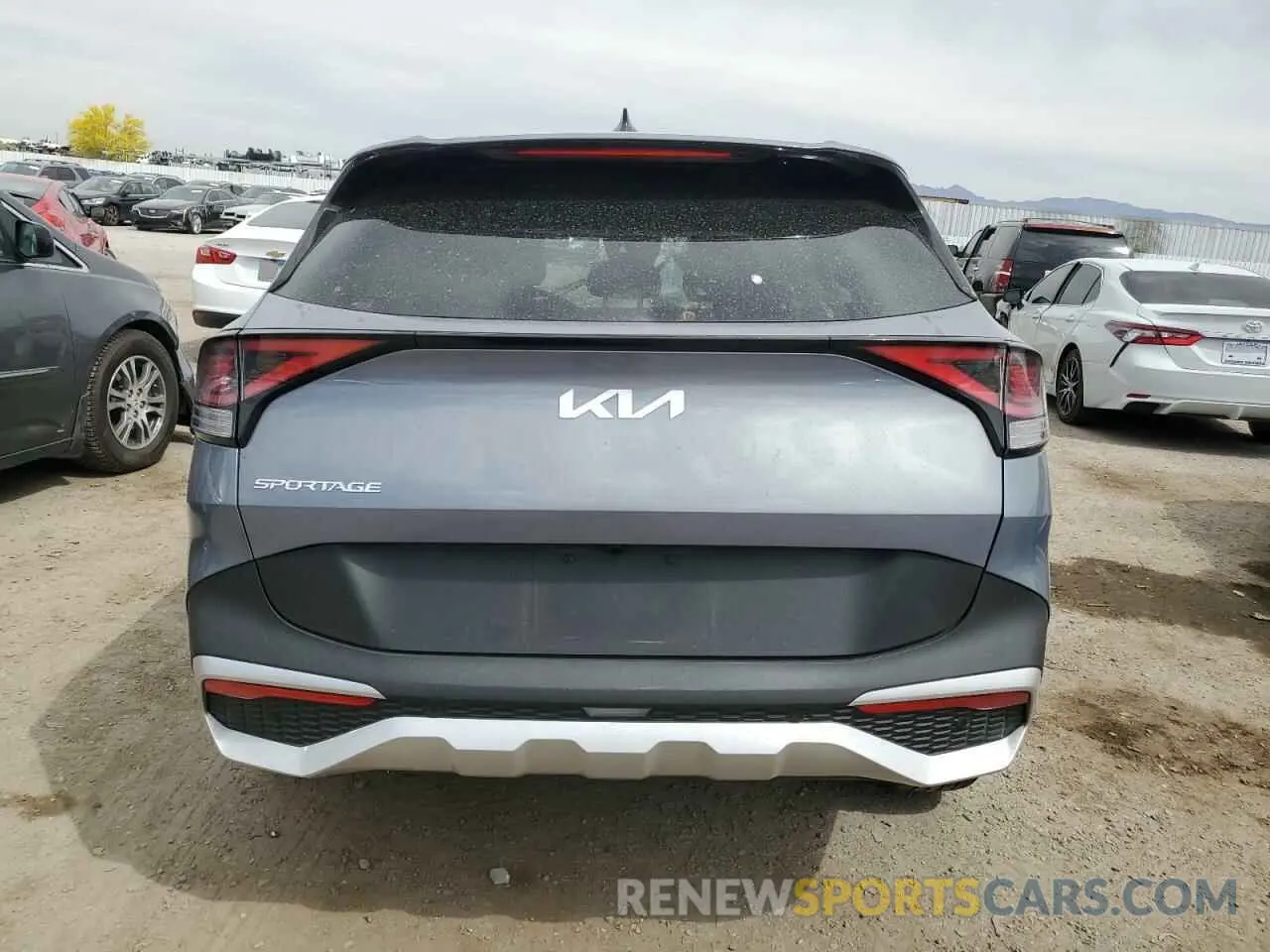 6 fotografías del automóvil dañado 5XYK33DF4SG266506 KIA SPORTAGE 2025