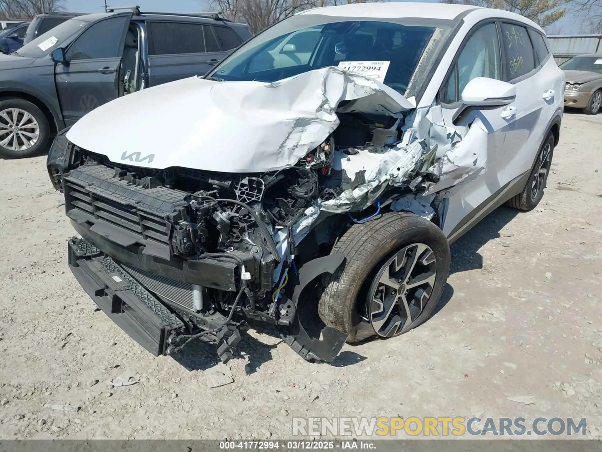 6 fotografías del automóvil dañado 5XYK33DF4SG269101 KIA SPORTAGE 2025