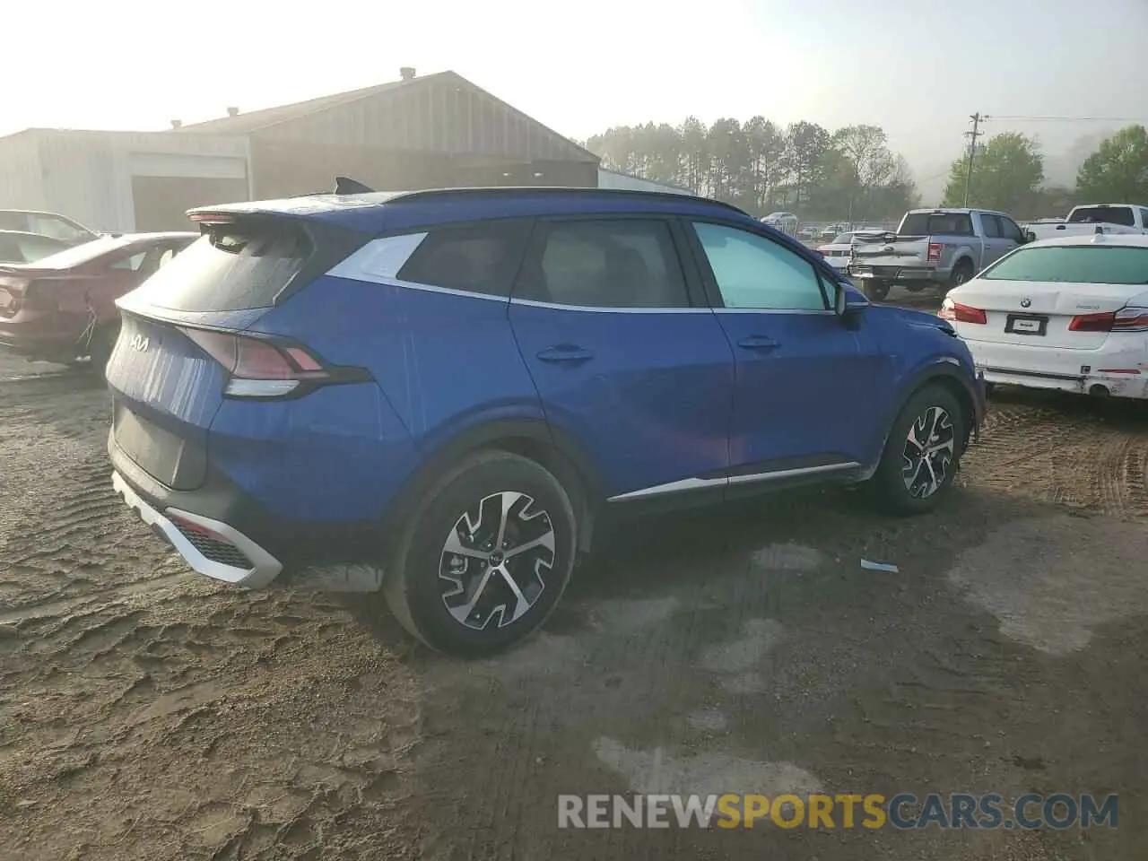 3 fotografías del automóvil dañado 5XYK33DF4SG280499 KIA SPORTAGE 2025
