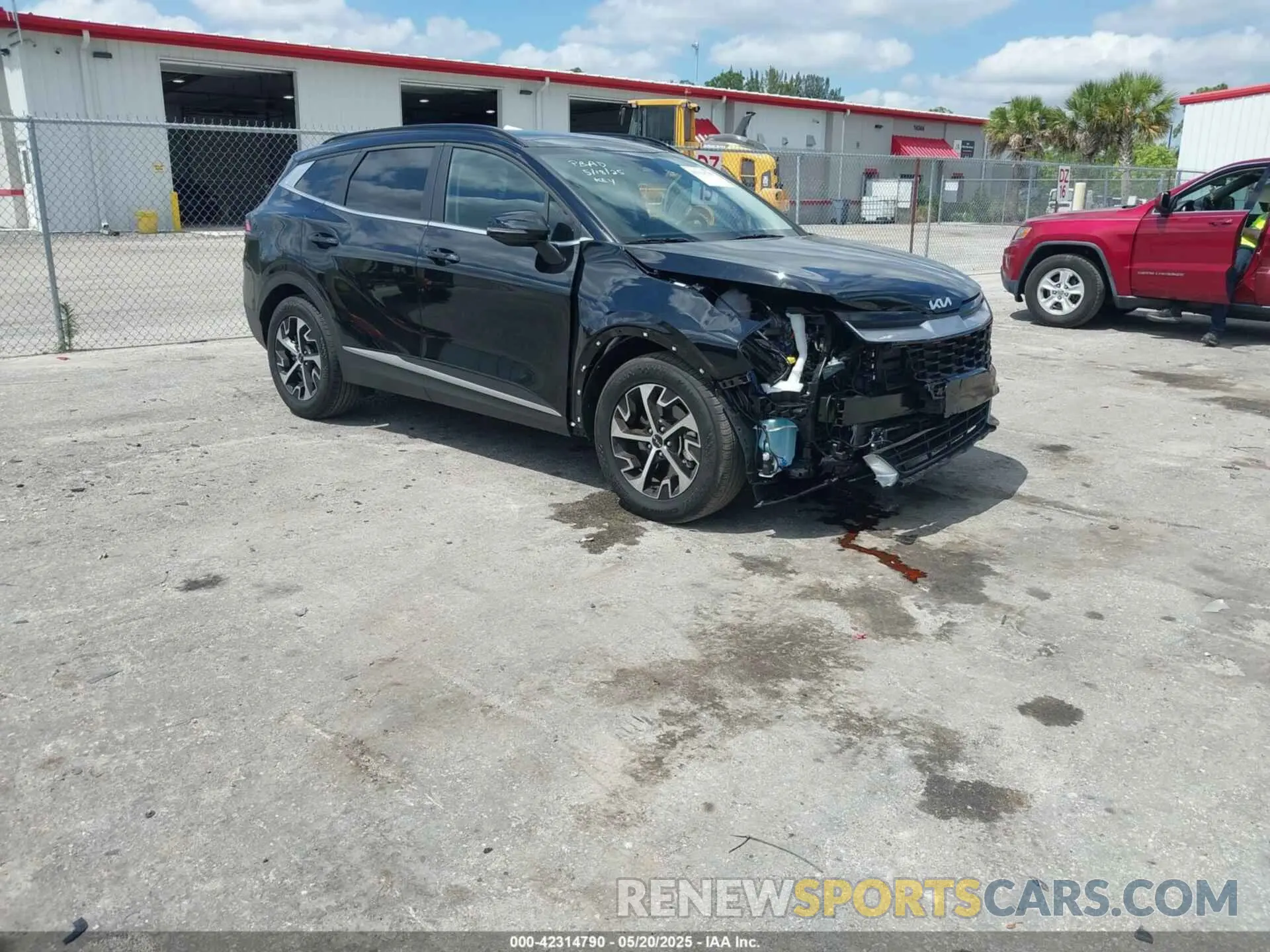 1 fotografías del automóvil dañado 5XYK33DF4SG319012 KIA SPORTAGE 2025