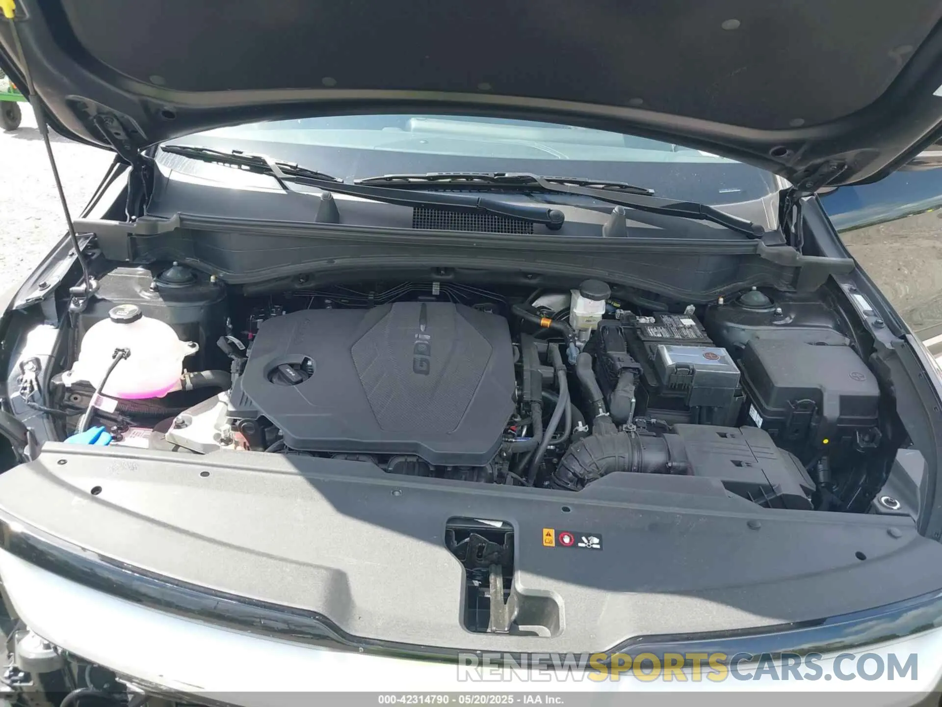 10 fotografías del automóvil dañado 5XYK33DF4SG319012 KIA SPORTAGE 2025