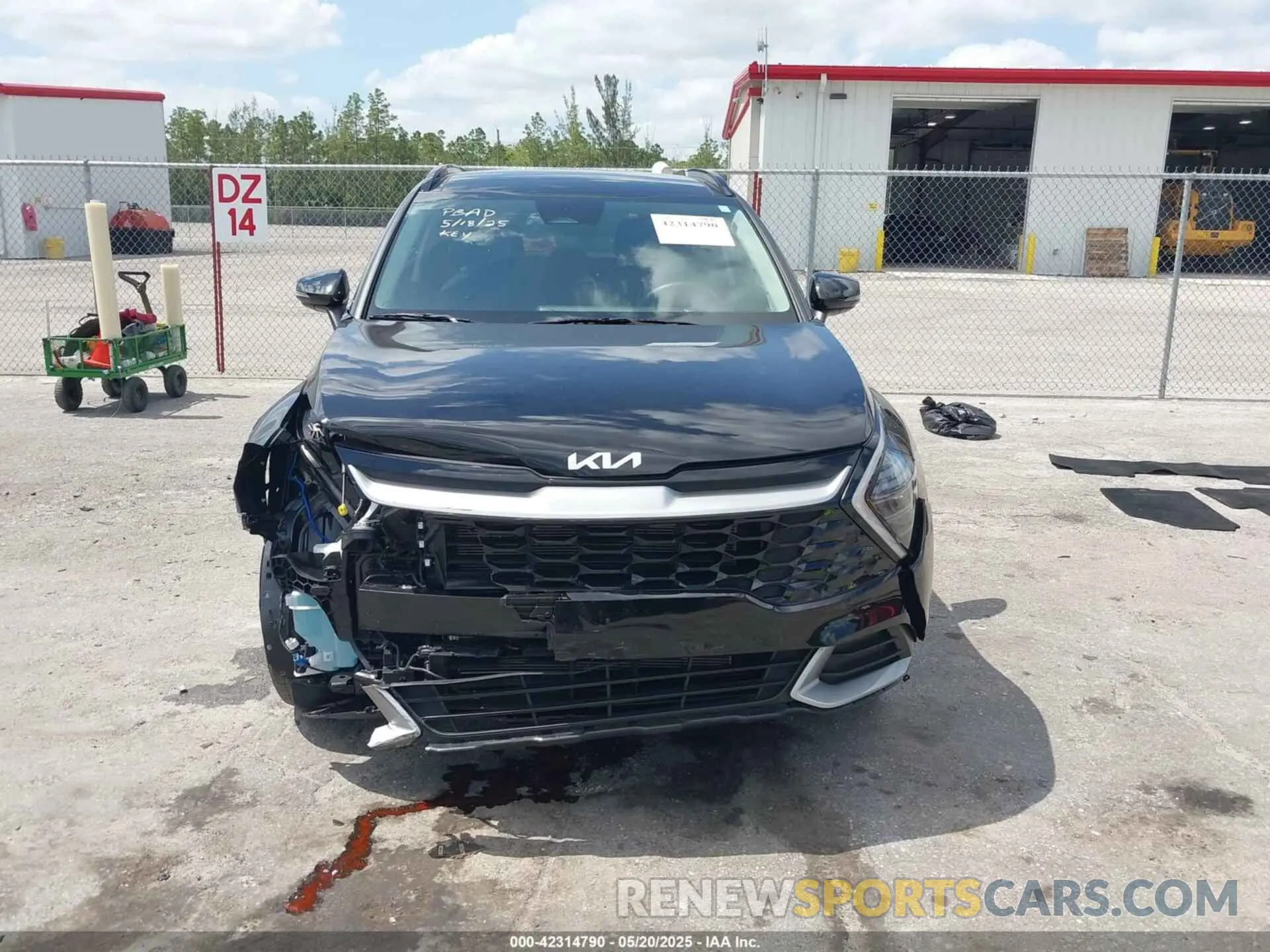 12 fotografías del automóvil dañado 5XYK33DF4SG319012 KIA SPORTAGE 2025