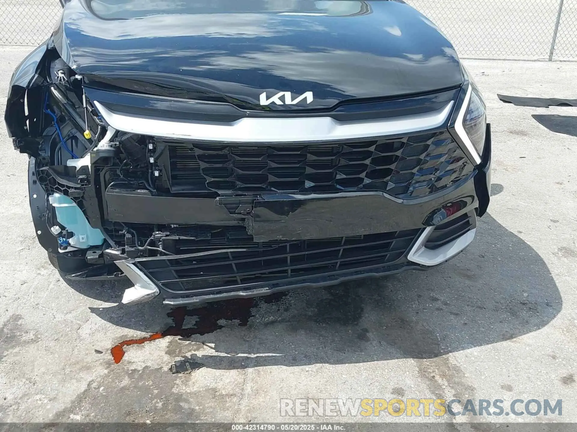 6 fotografías del automóvil dañado 5XYK33DF4SG319012 KIA SPORTAGE 2025