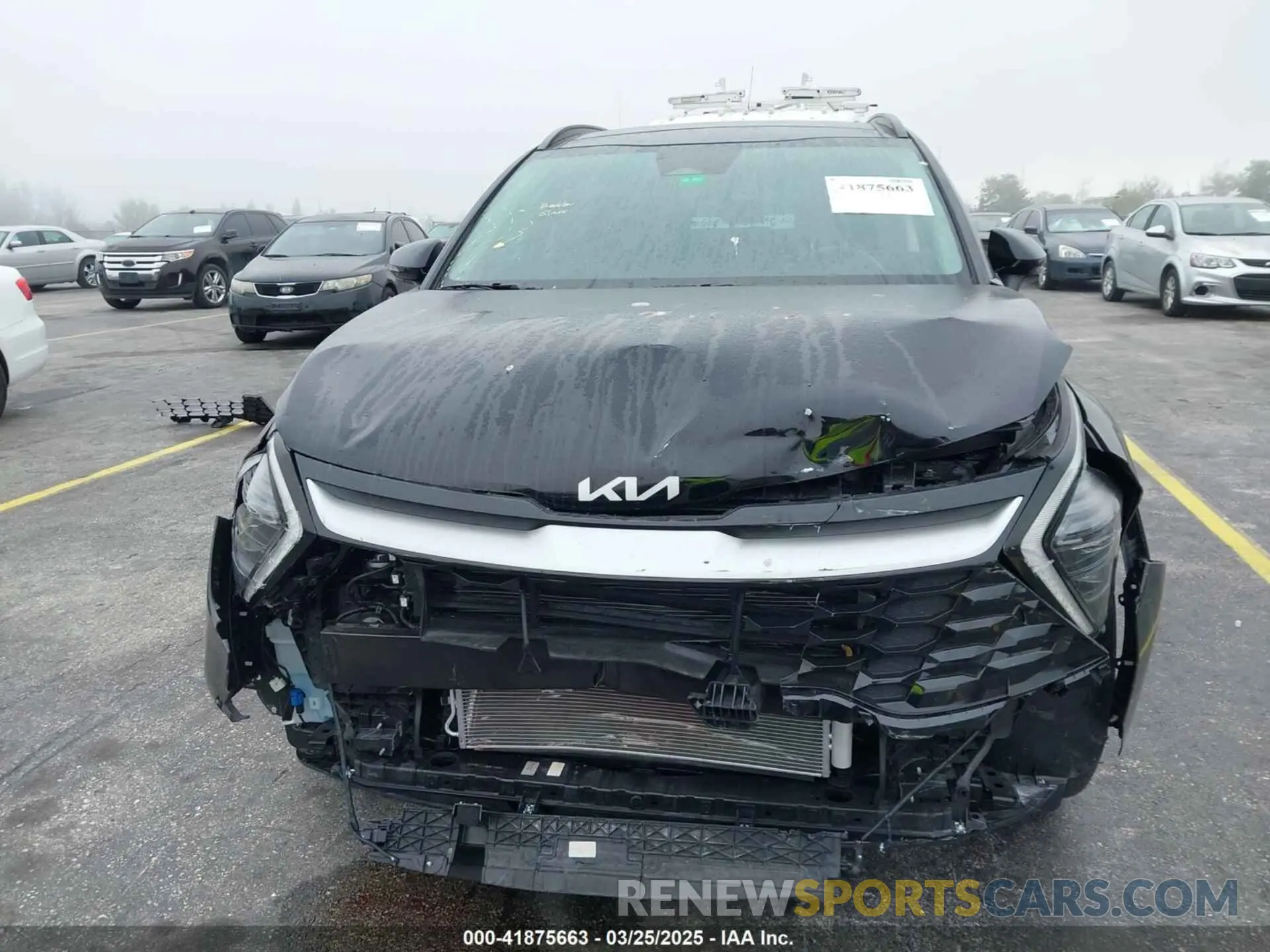 13 fotografías del automóvil dañado 5XYK33DF5SG236124 KIA SPORTAGE 2025