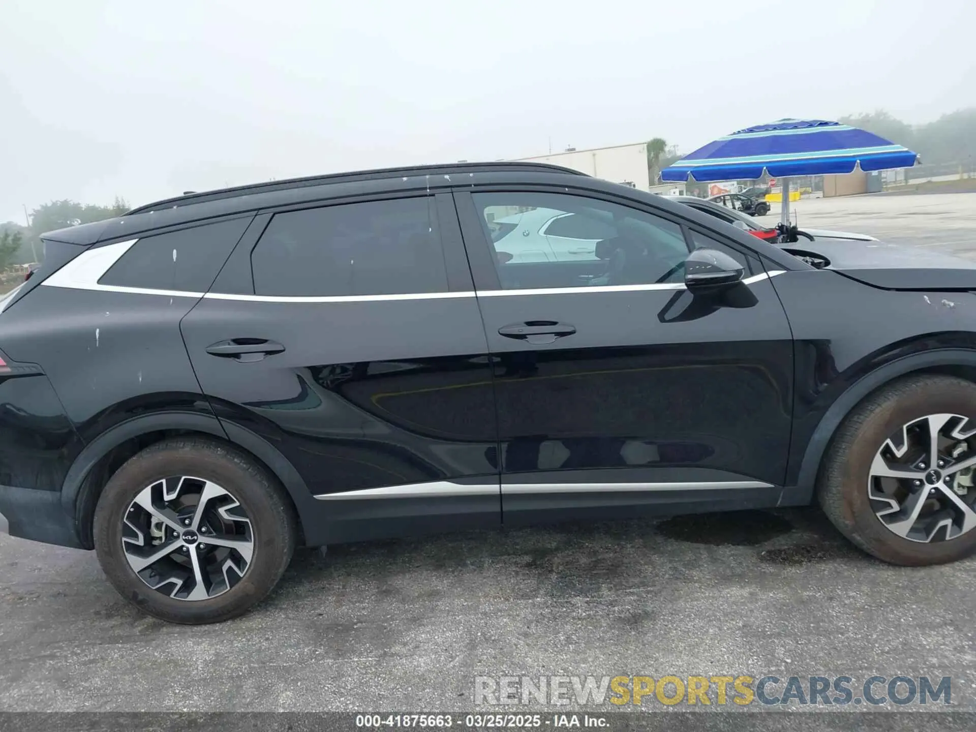 14 fotografías del automóvil dañado 5XYK33DF5SG236124 KIA SPORTAGE 2025