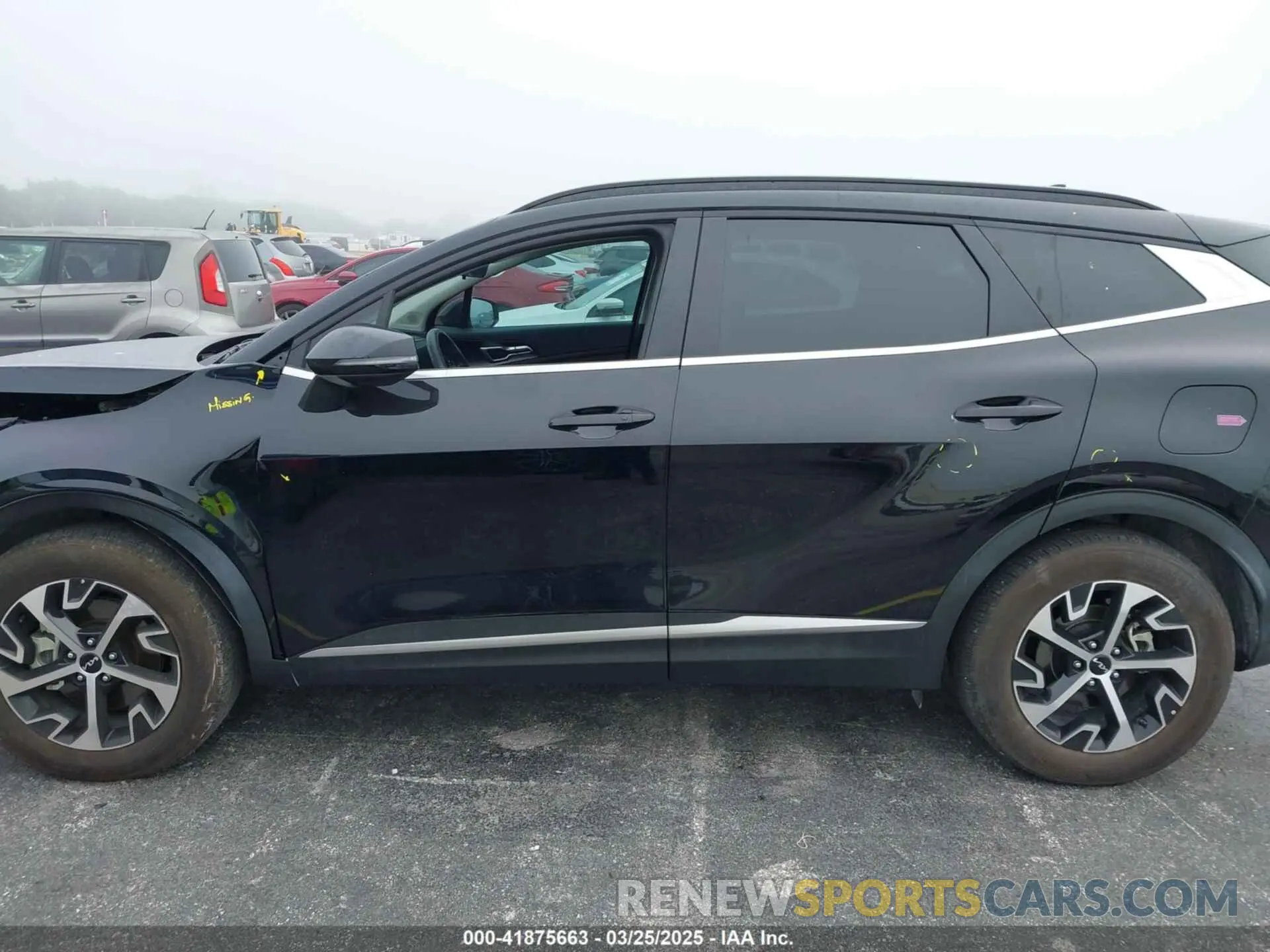 15 fotografías del automóvil dañado 5XYK33DF5SG236124 KIA SPORTAGE 2025