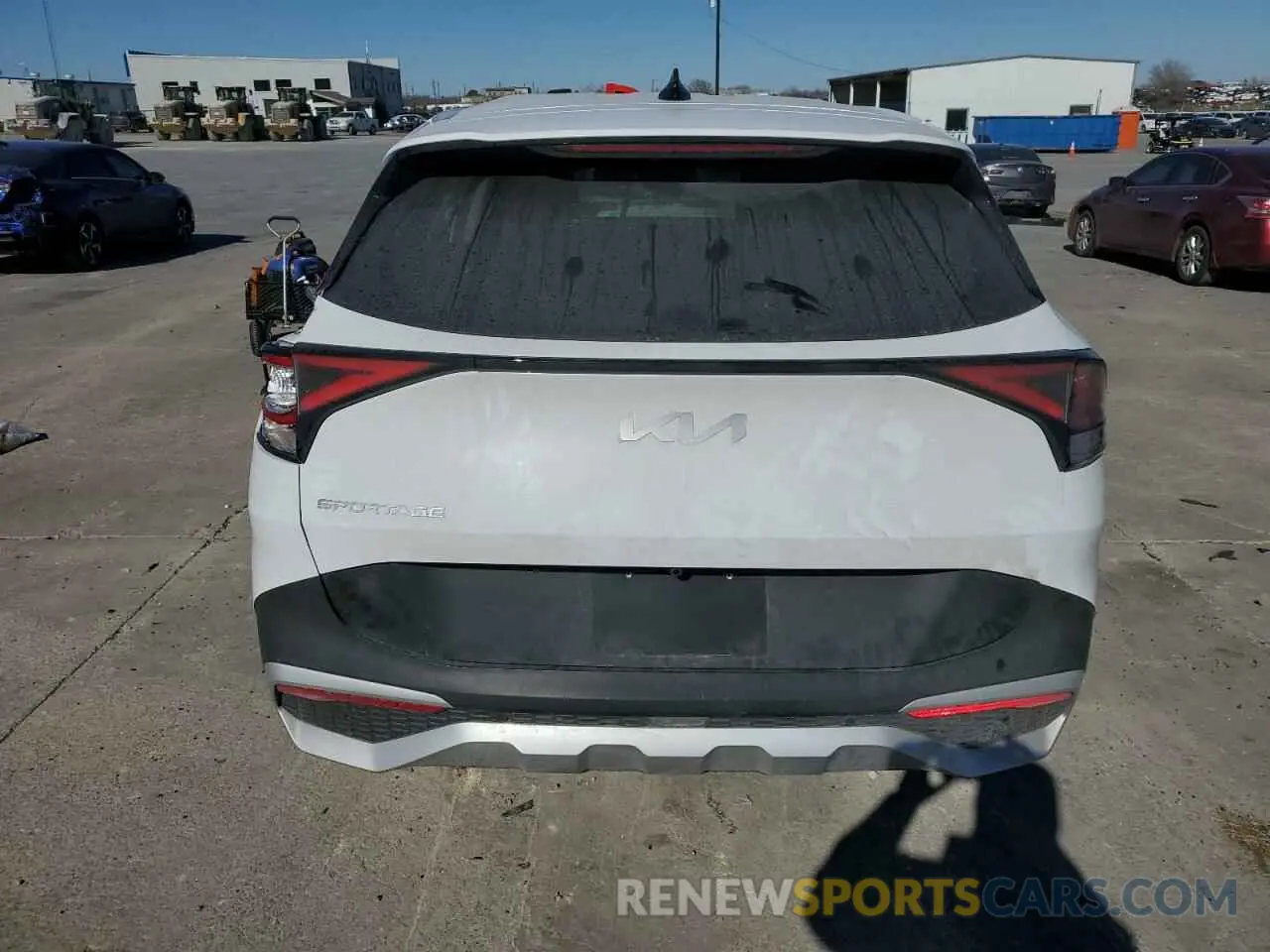 6 fotografías del automóvil dañado 5XYK33DF5SG251836 KIA SPORTAGE 2025