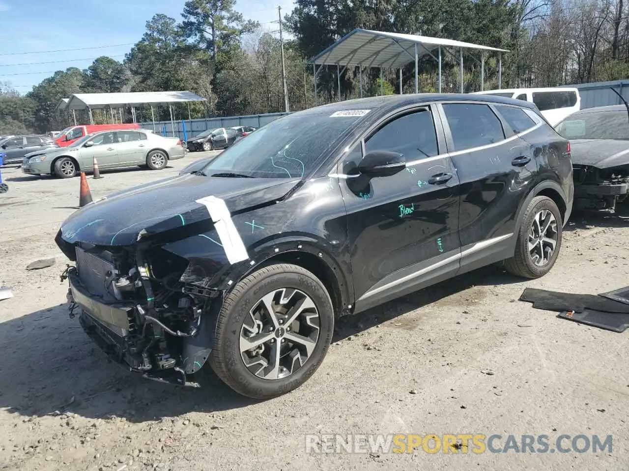 1 fotografías del automóvil dañado 5XYK33DF5SG277417 KIA SPORTAGE 2025