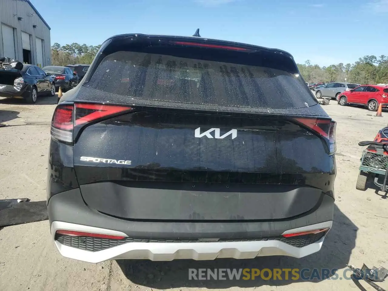 6 fotografías del automóvil dañado 5XYK33DF5SG277417 KIA SPORTAGE 2025