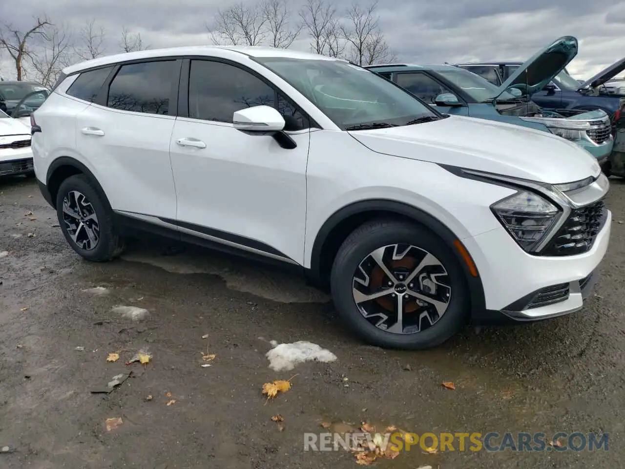 4 fotografías del automóvil dañado 5XYK33DF6SG242496 KIA SPORTAGE 2025