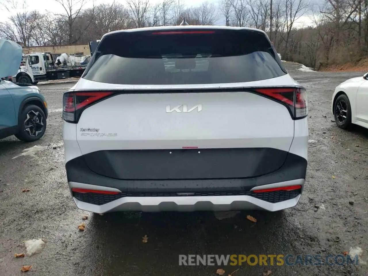 6 fotografías del automóvil dañado 5XYK33DF6SG242496 KIA SPORTAGE 2025