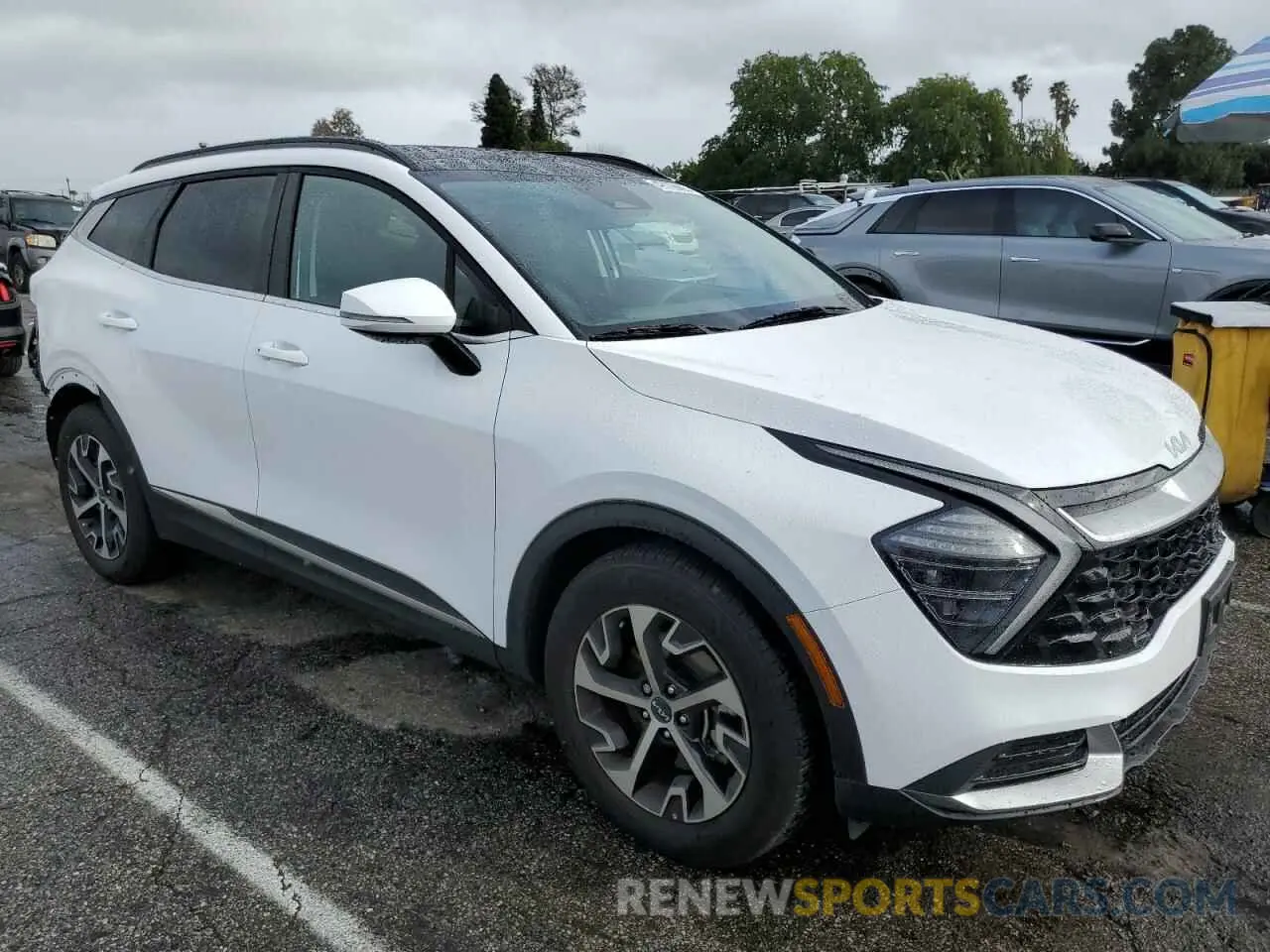 4 fotografías del automóvil dañado 5XYK33DF6SG263414 KIA SPORTAGE 2025