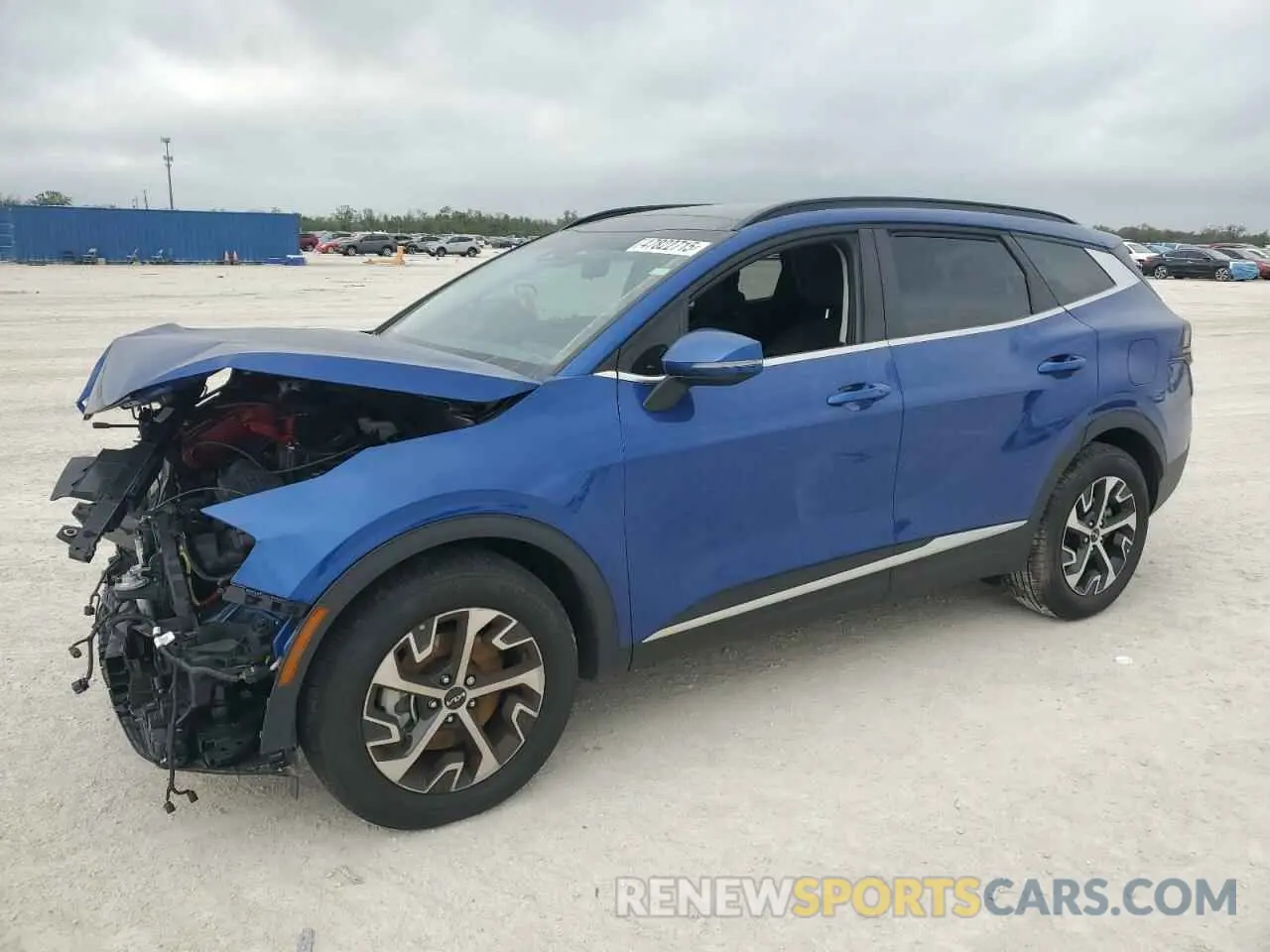 1 fotografías del automóvil dañado 5XYK33DF6SG264630 KIA SPORTAGE 2025