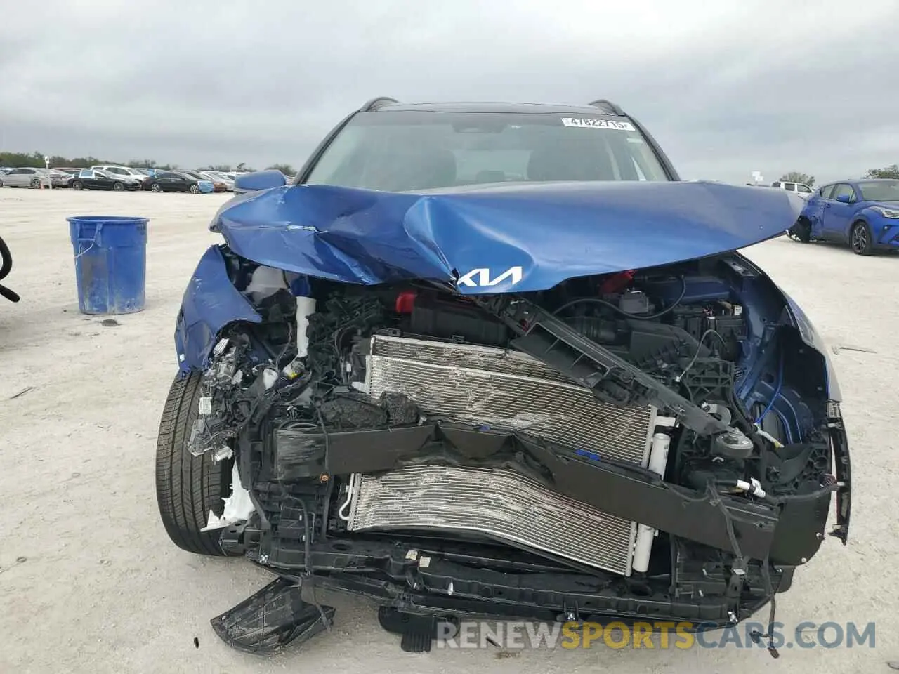 5 fotografías del automóvil dañado 5XYK33DF6SG264630 KIA SPORTAGE 2025