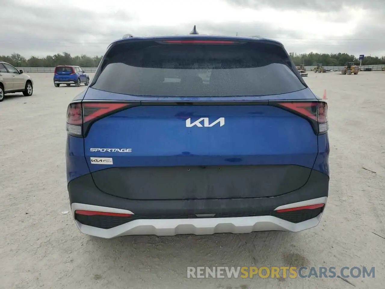 6 fotografías del automóvil dañado 5XYK33DF6SG264630 KIA SPORTAGE 2025